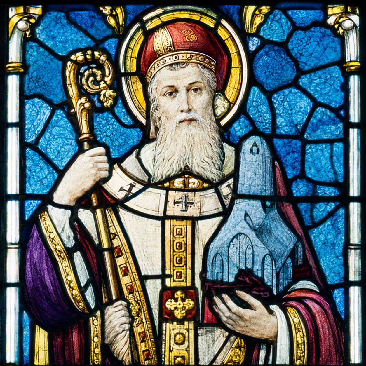Représentation de saint Amand